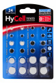 Hycell By Ansmann Button Cell Battery - Alcaline Lithium 24 Pcs Button Cells Set - 1516-0003
